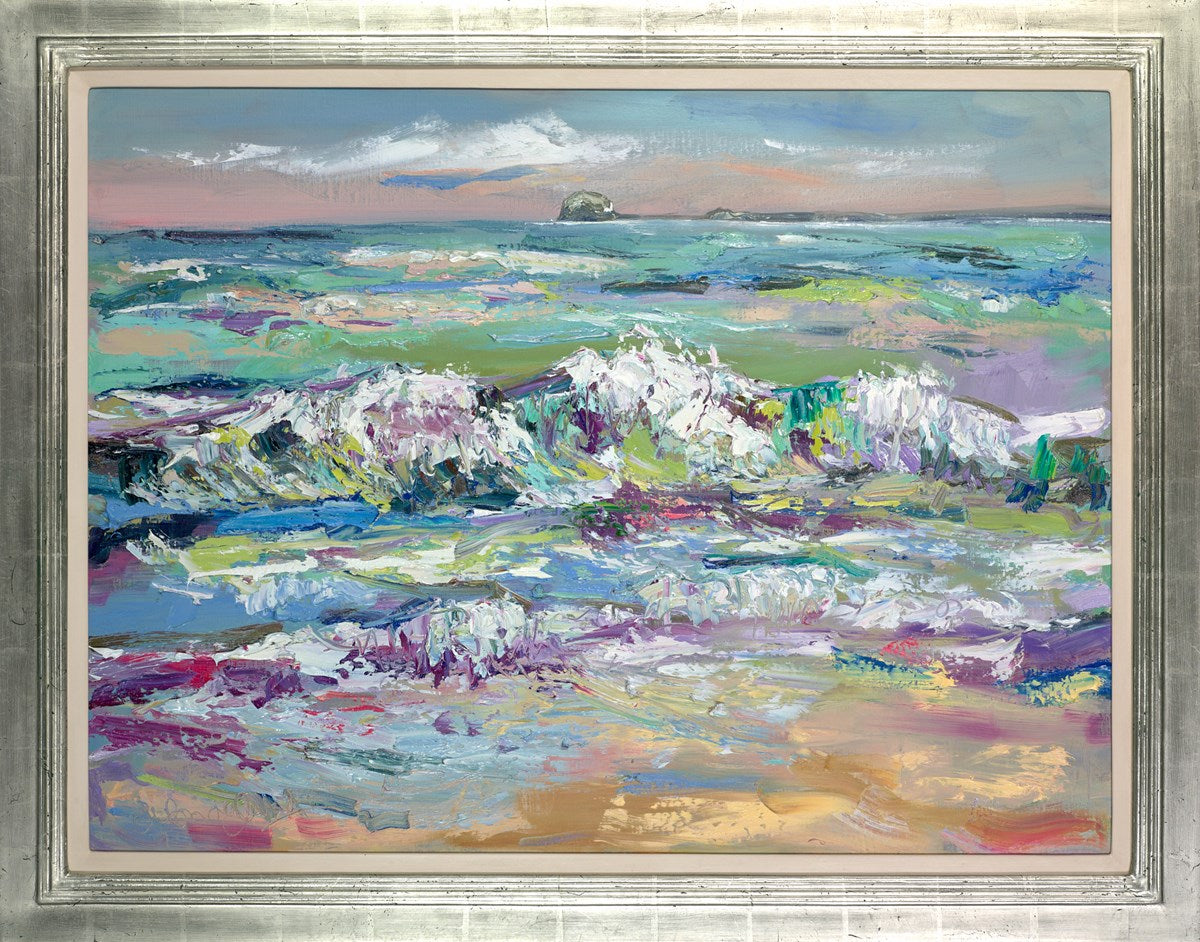 Green Winter Sea, North Berwick