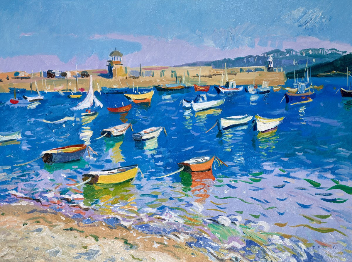 The blue of summer, St Ives
