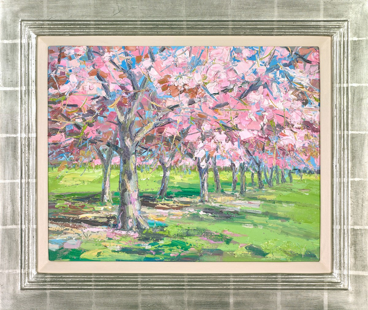 Under the Cherry Trees, The Meadows, Edinburgh