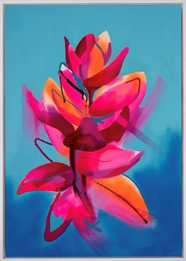 Golden Orb (Framed)