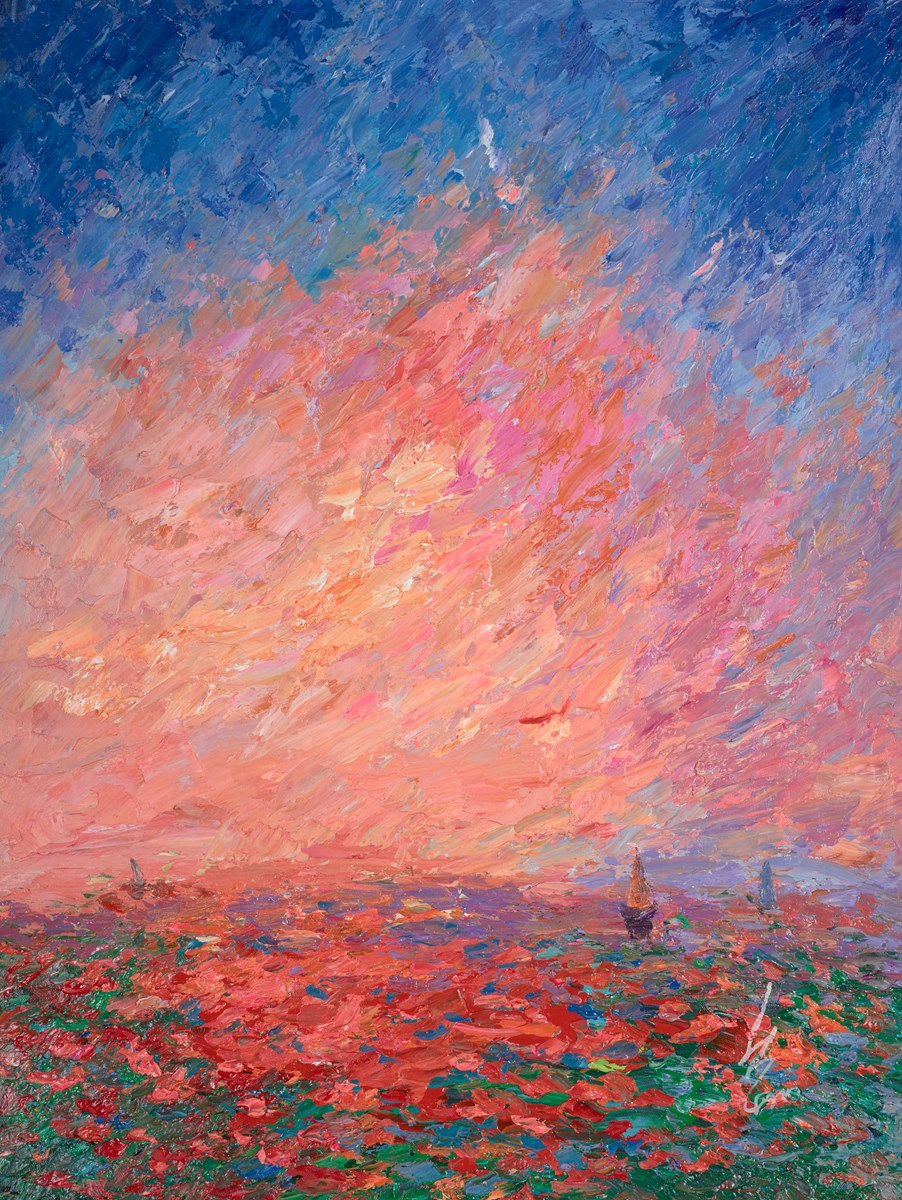 Sailing at Sunset IV