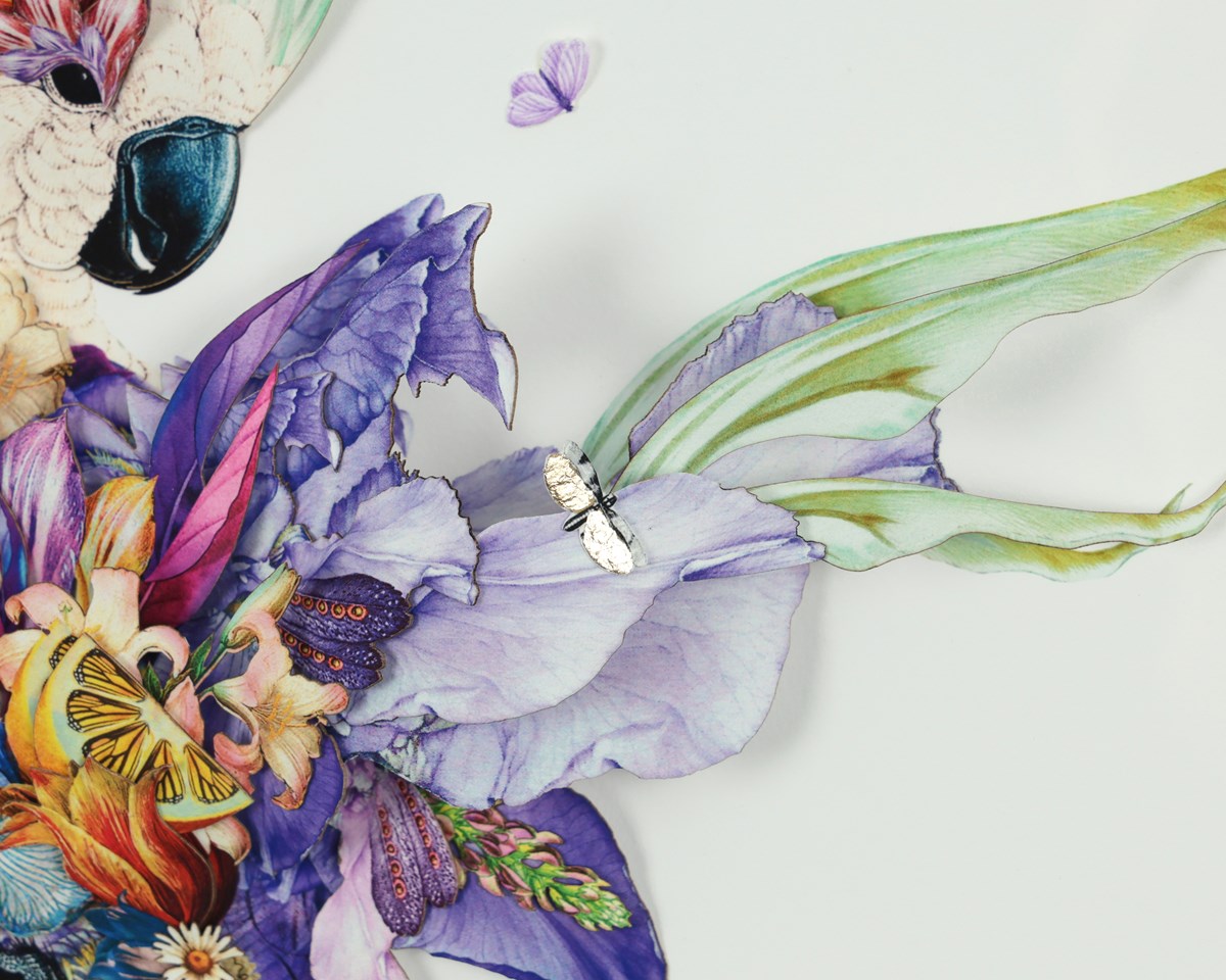Botanical Tilda Gin Bird I (Detail2)