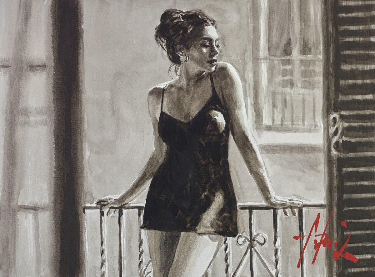 Vanessa at the Balcony