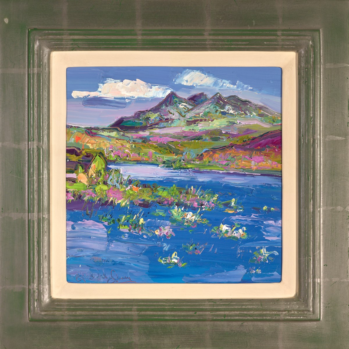 Distant Cuillins, Skye
