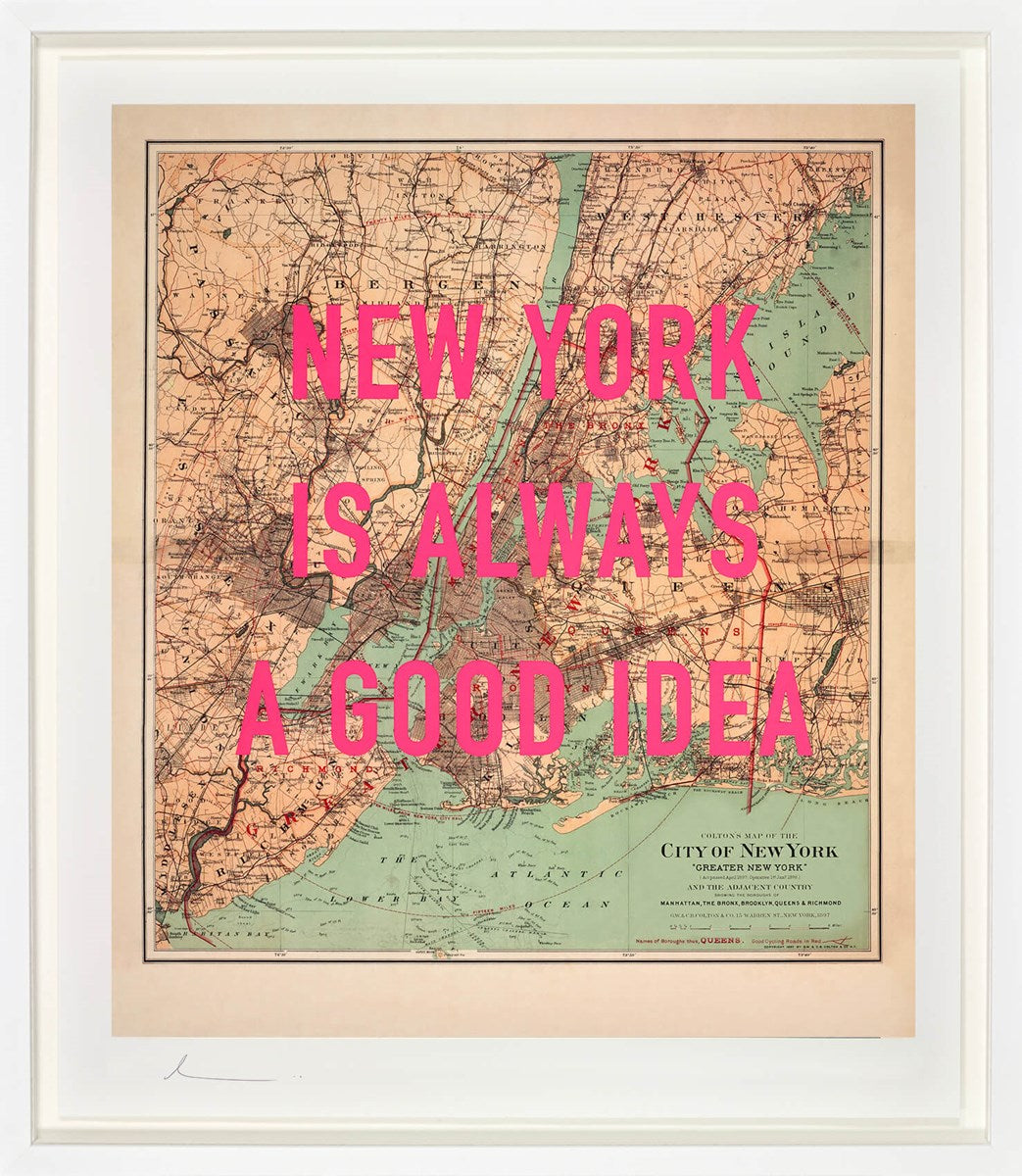 New York Is Always A Good Idea (Framed)