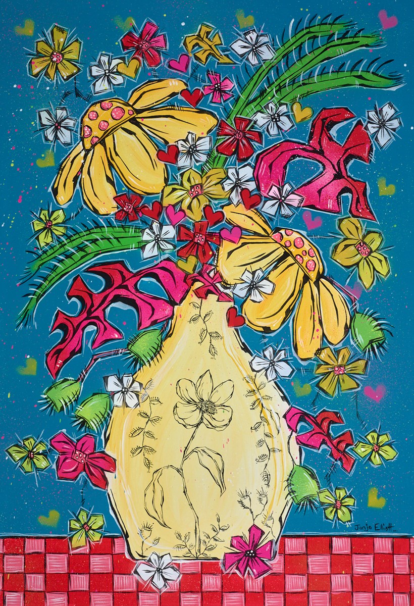 Turquoise Bloom