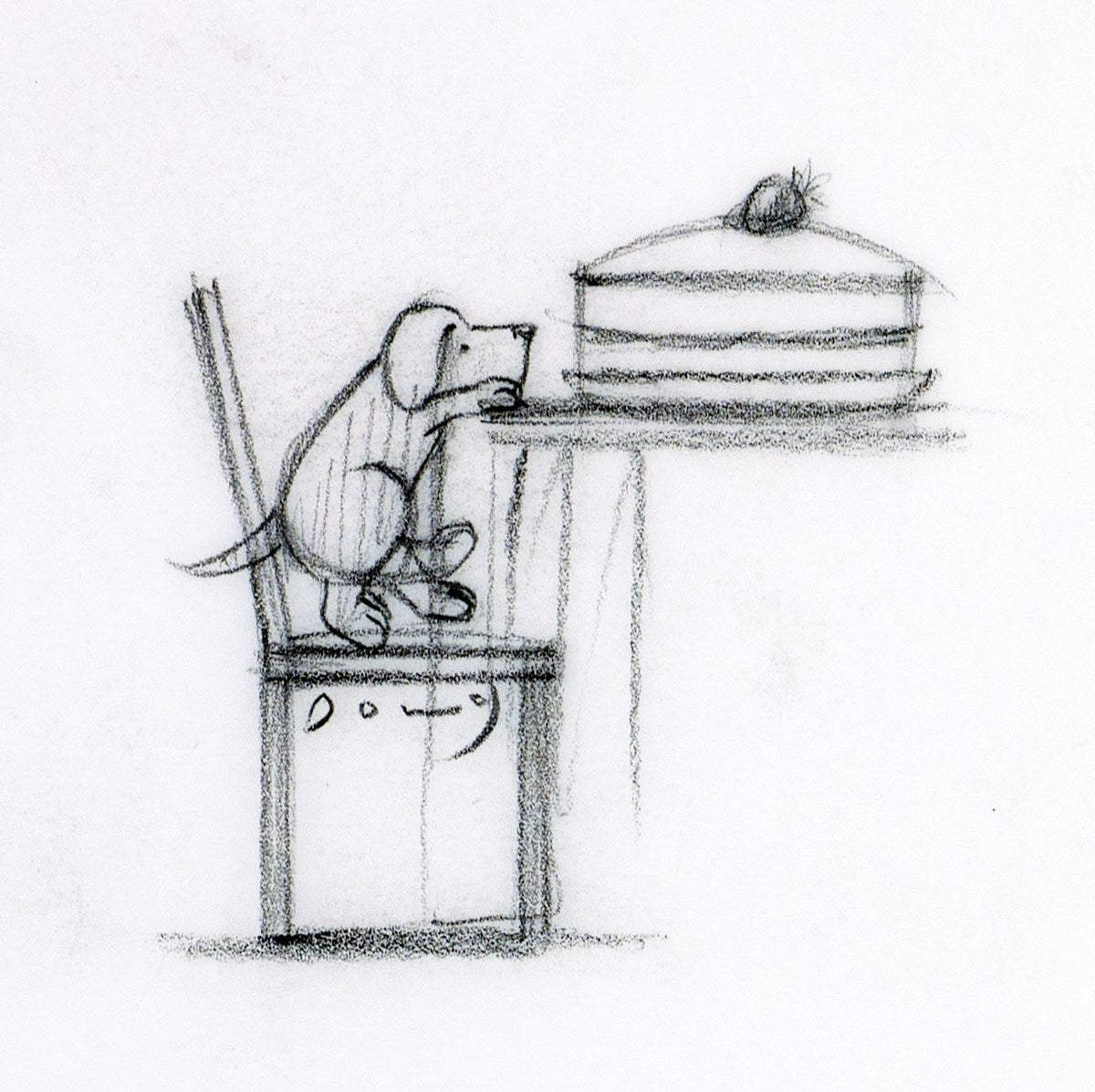 Garden Party Dog Study III