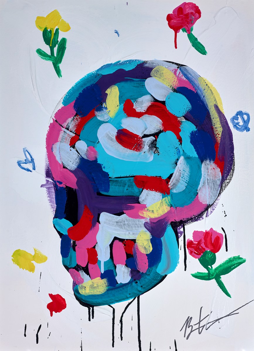 Skull (White) II