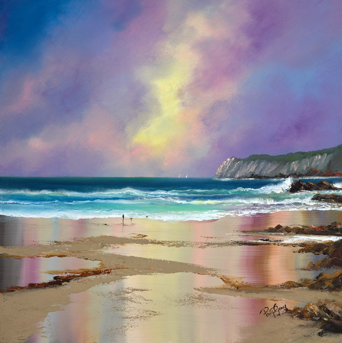 Sunrise Over the Beach