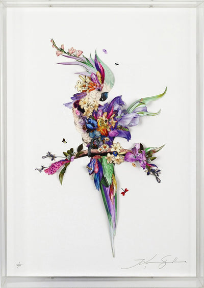 Botanical Tilda Gin Bird I (Framed)