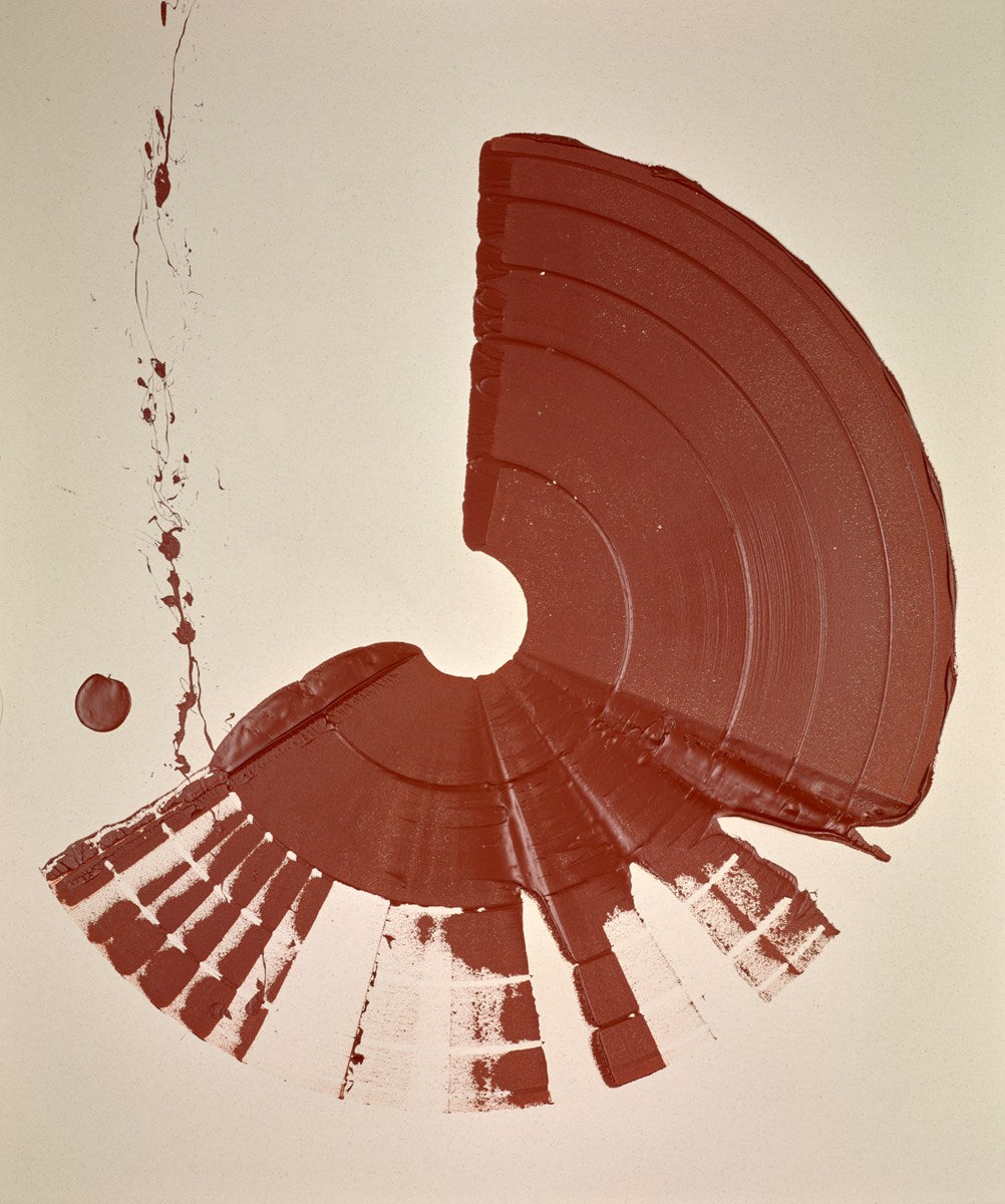 Large Brushstroke Sienna