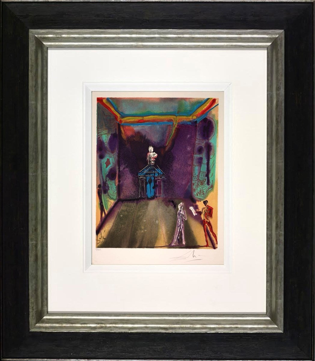 Celise Receives Germeuil's Letter (Framed)