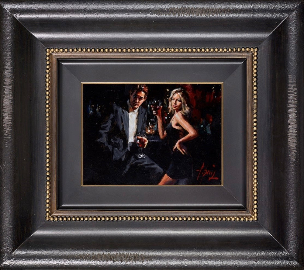 Red at the Bar III (Framed)