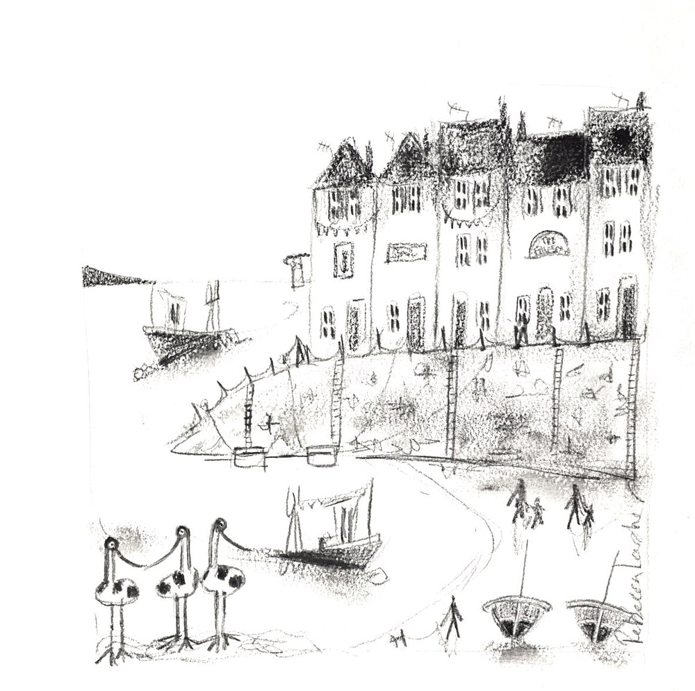 Harbour Scene (sketch)