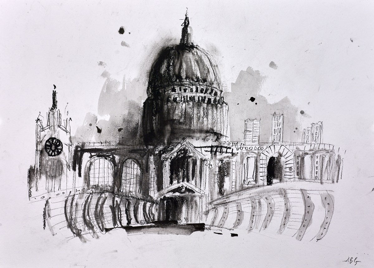 St Paul's Cathedral IV (sketch)