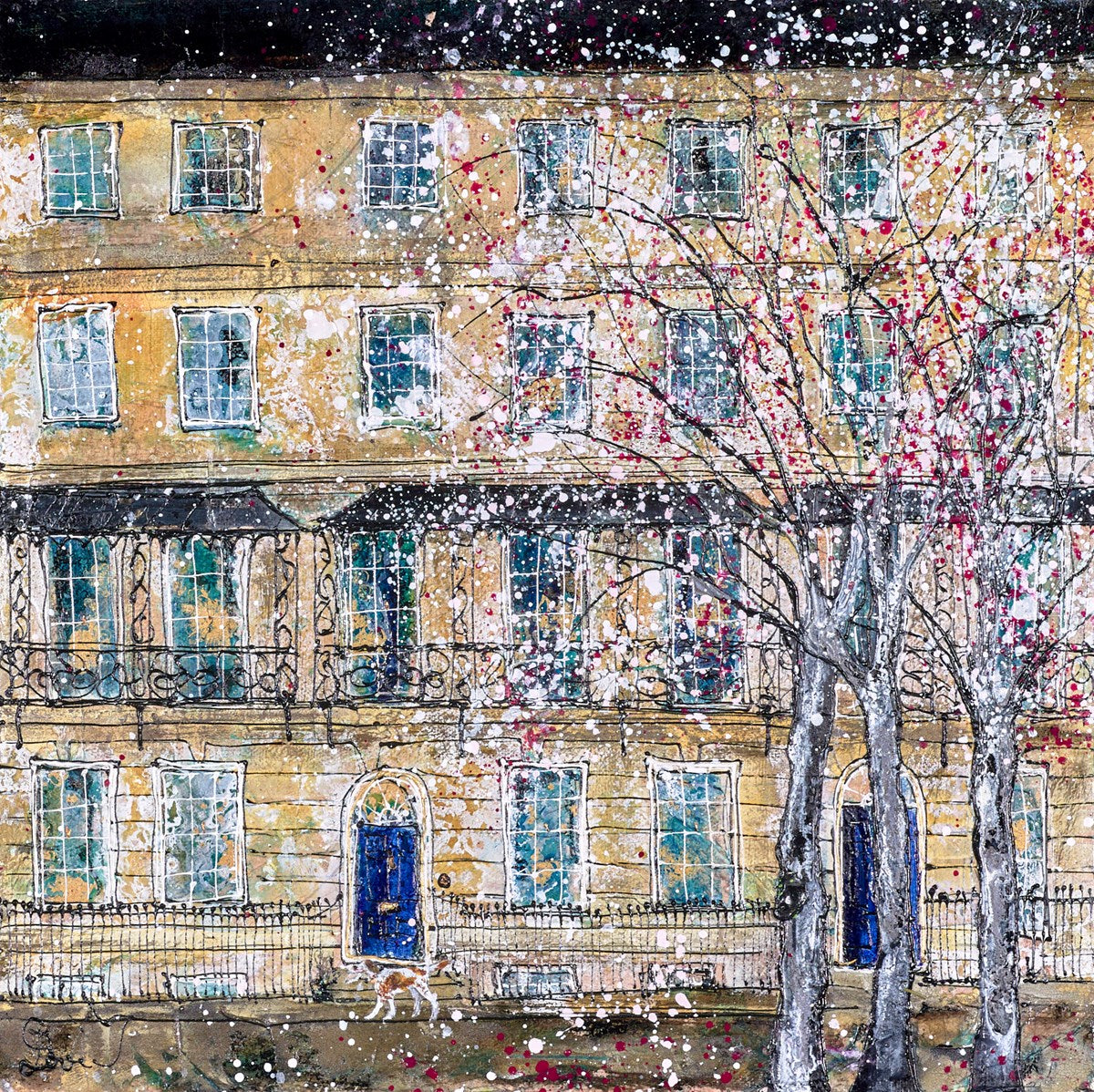 Three Blossom Trees