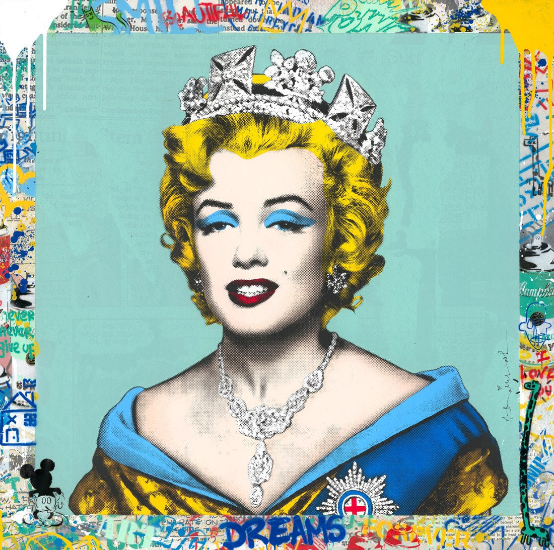 Queen Marilyn - Blue