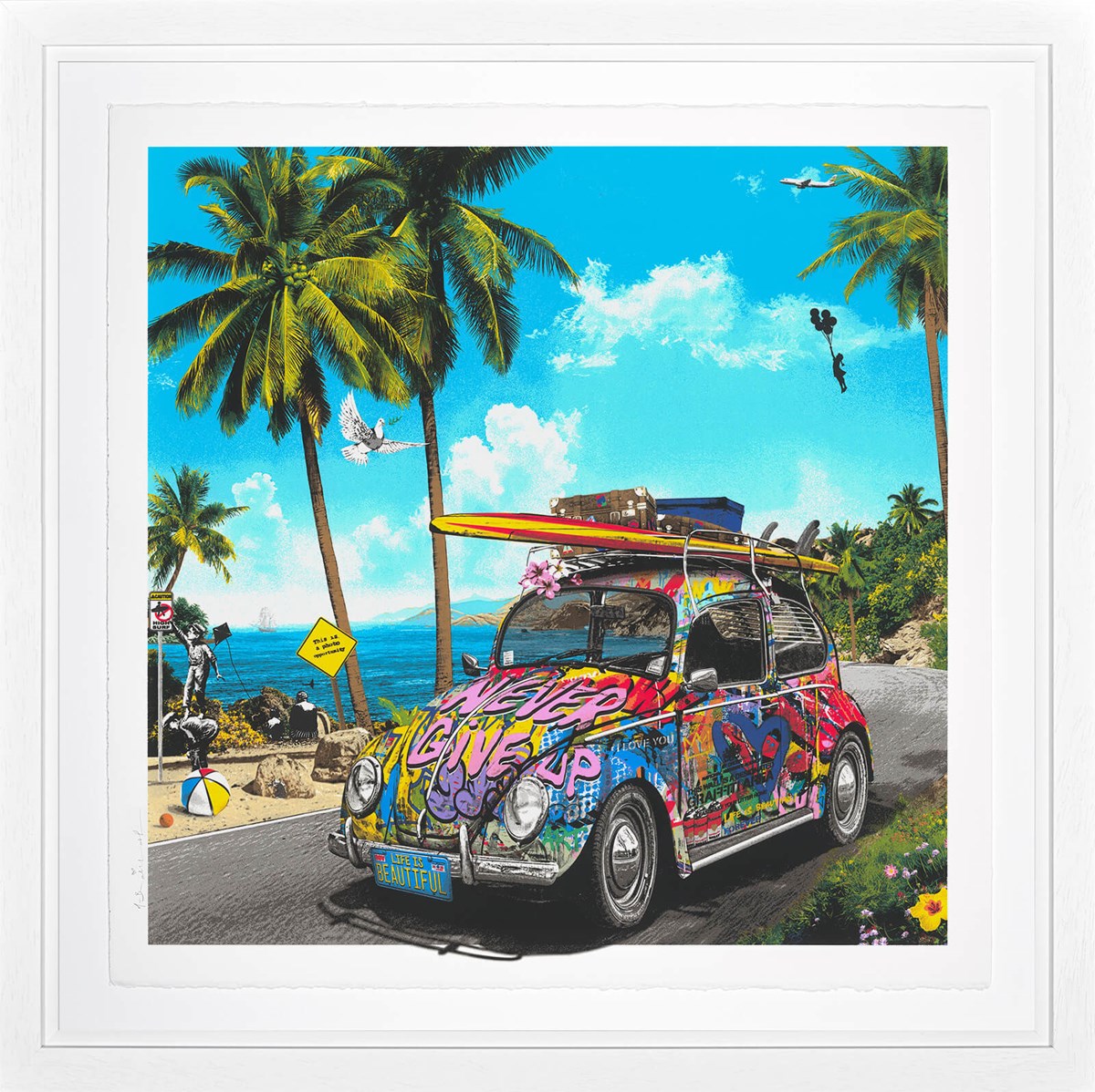 Beach Bug (Framed)