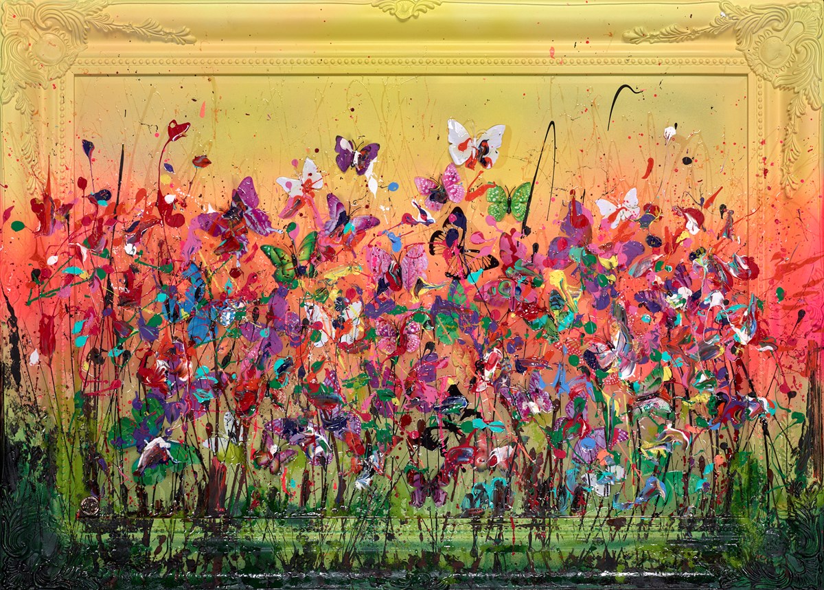 Multi Coloured Butterflies II