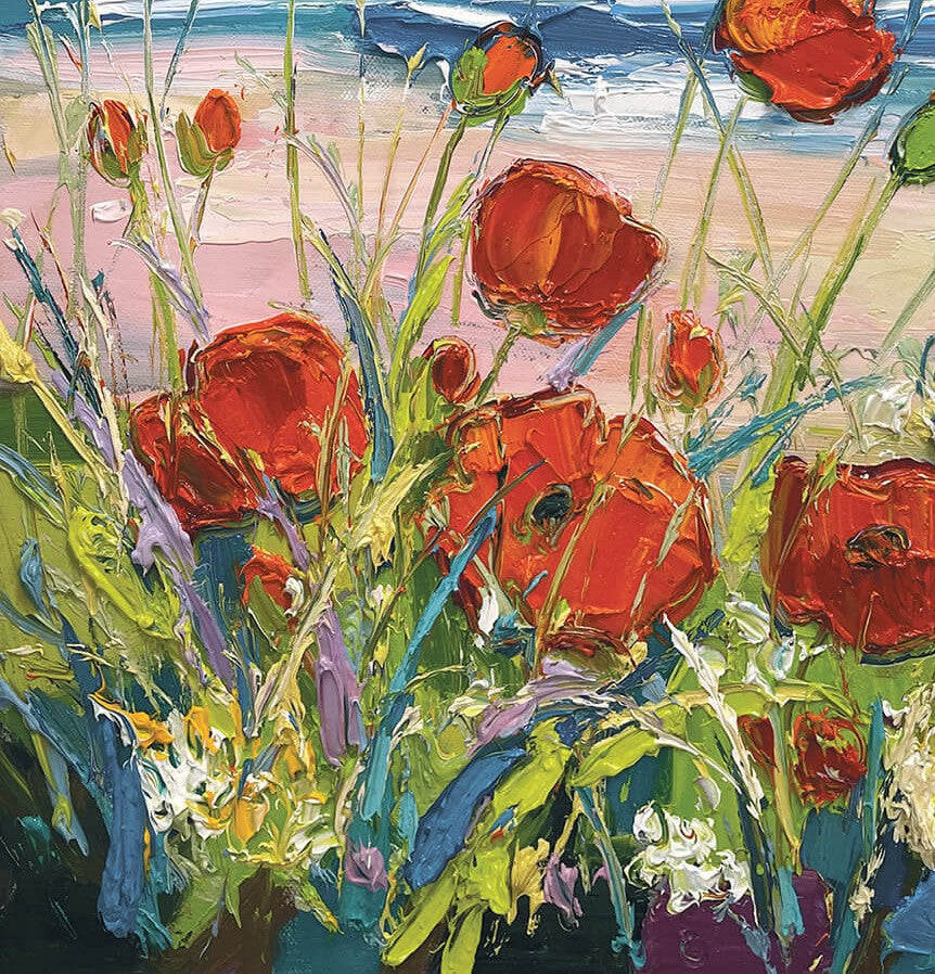 Poppies Amongst Sea Grasses