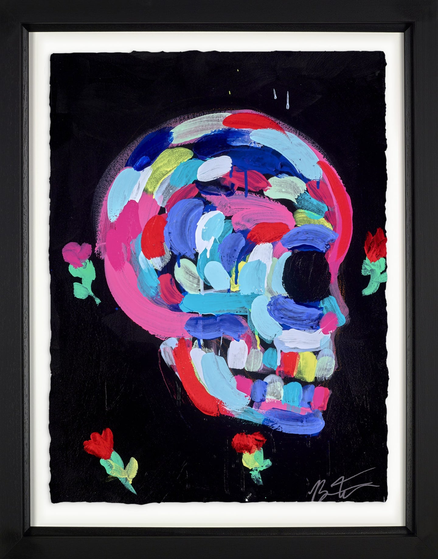 Skull (Black) IX