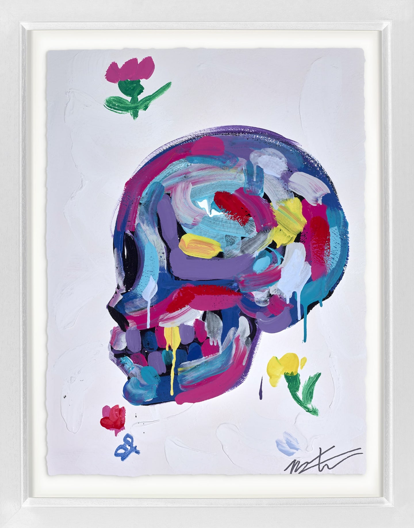 Skull (White) X