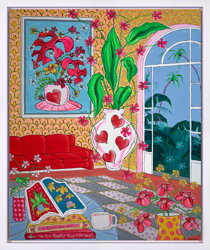 The Room With The Red Couch