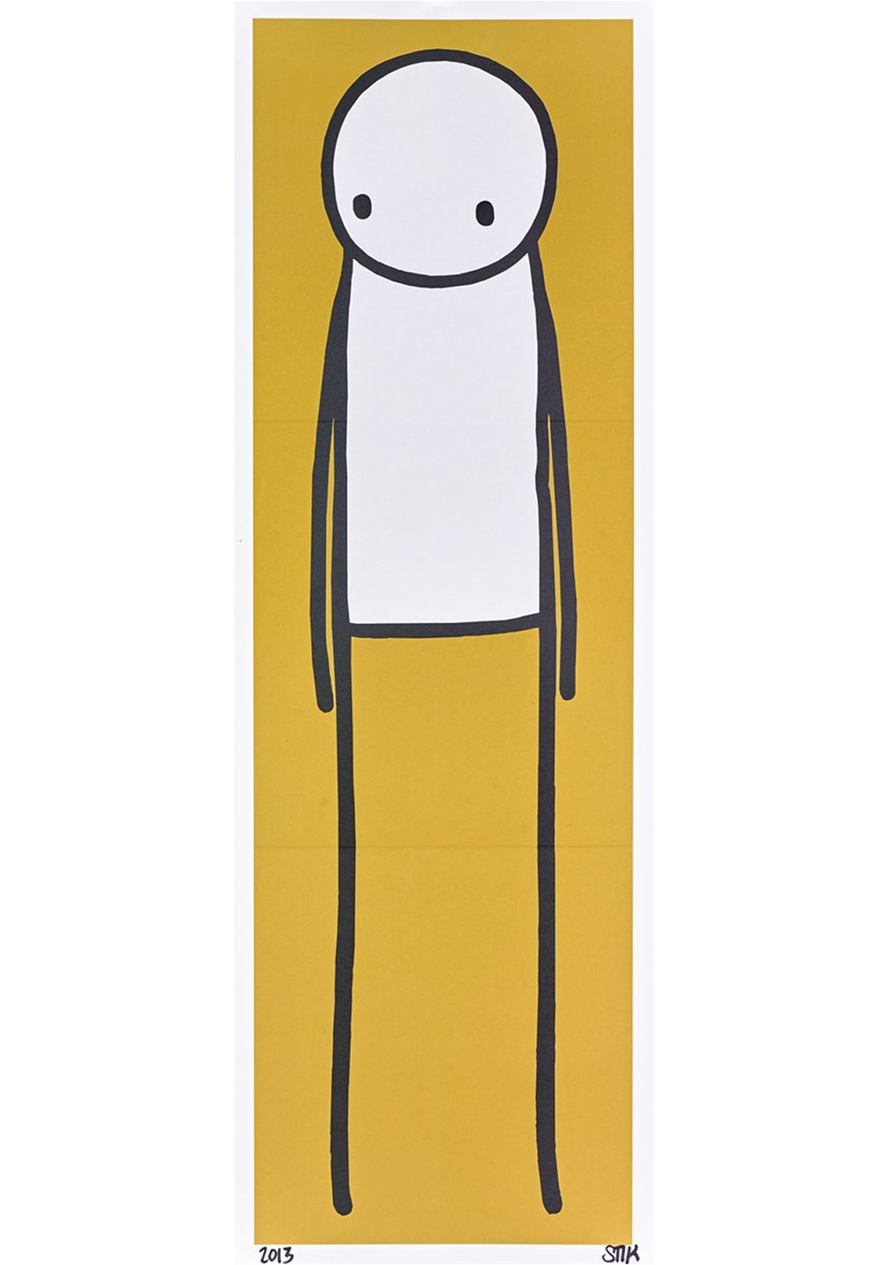 Standing Figure Yellow (UK Big Issue)