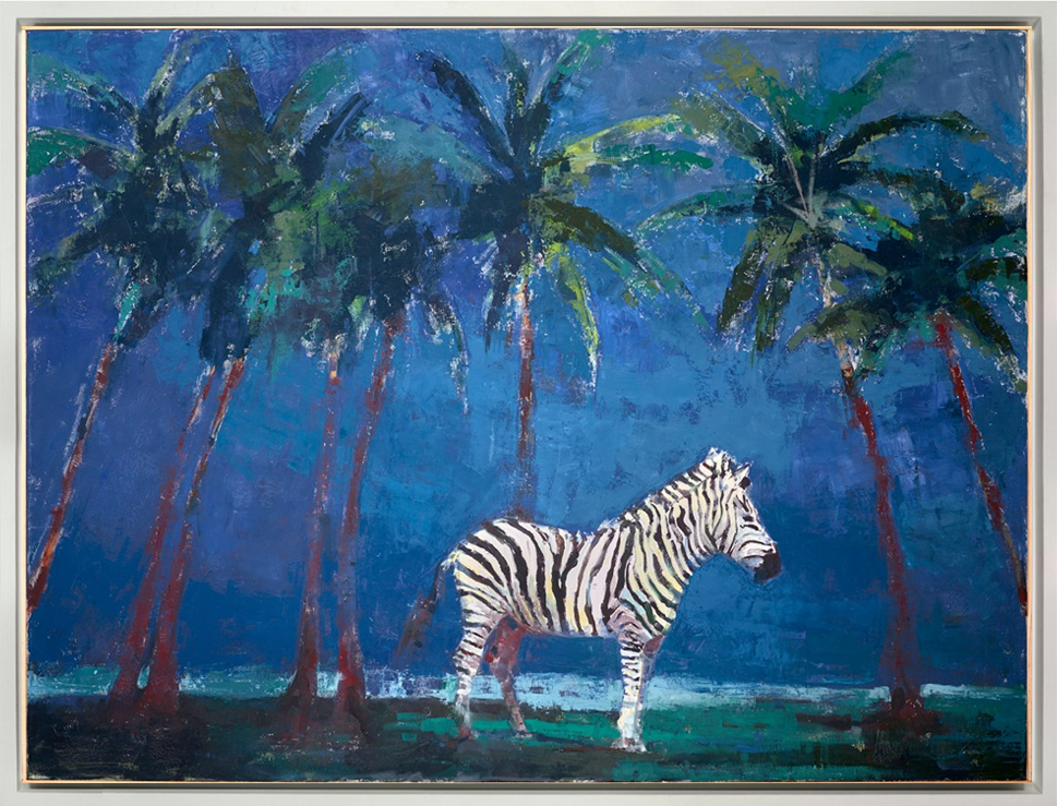 A Zebra Going To Yale
