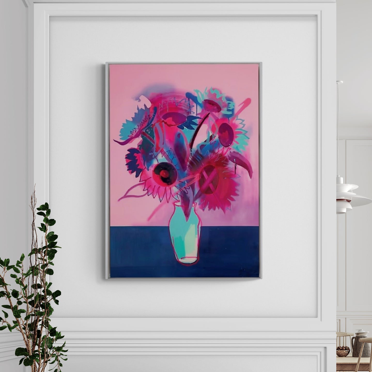 Pink Sunflowers