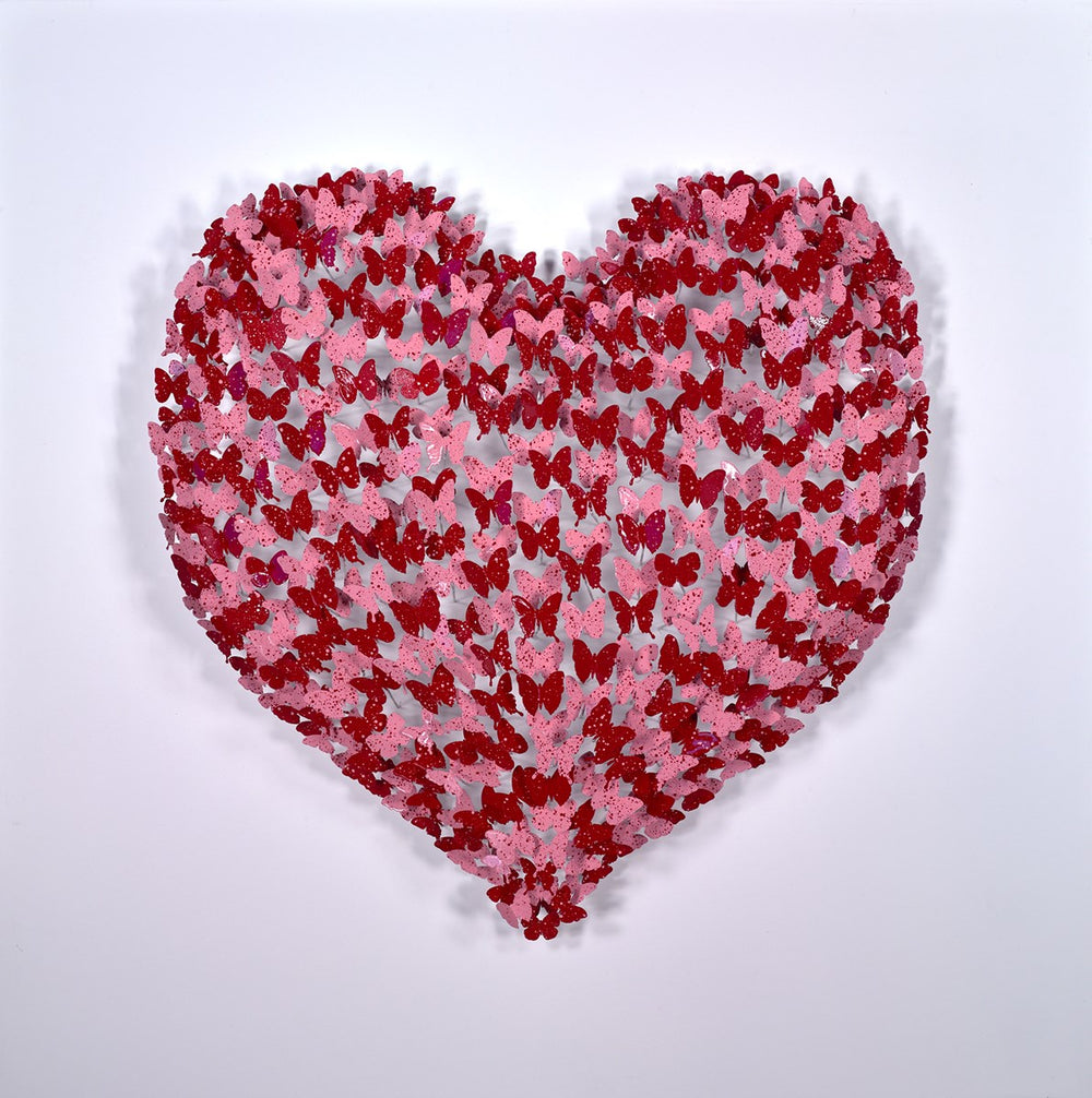 Pink and Red Heart