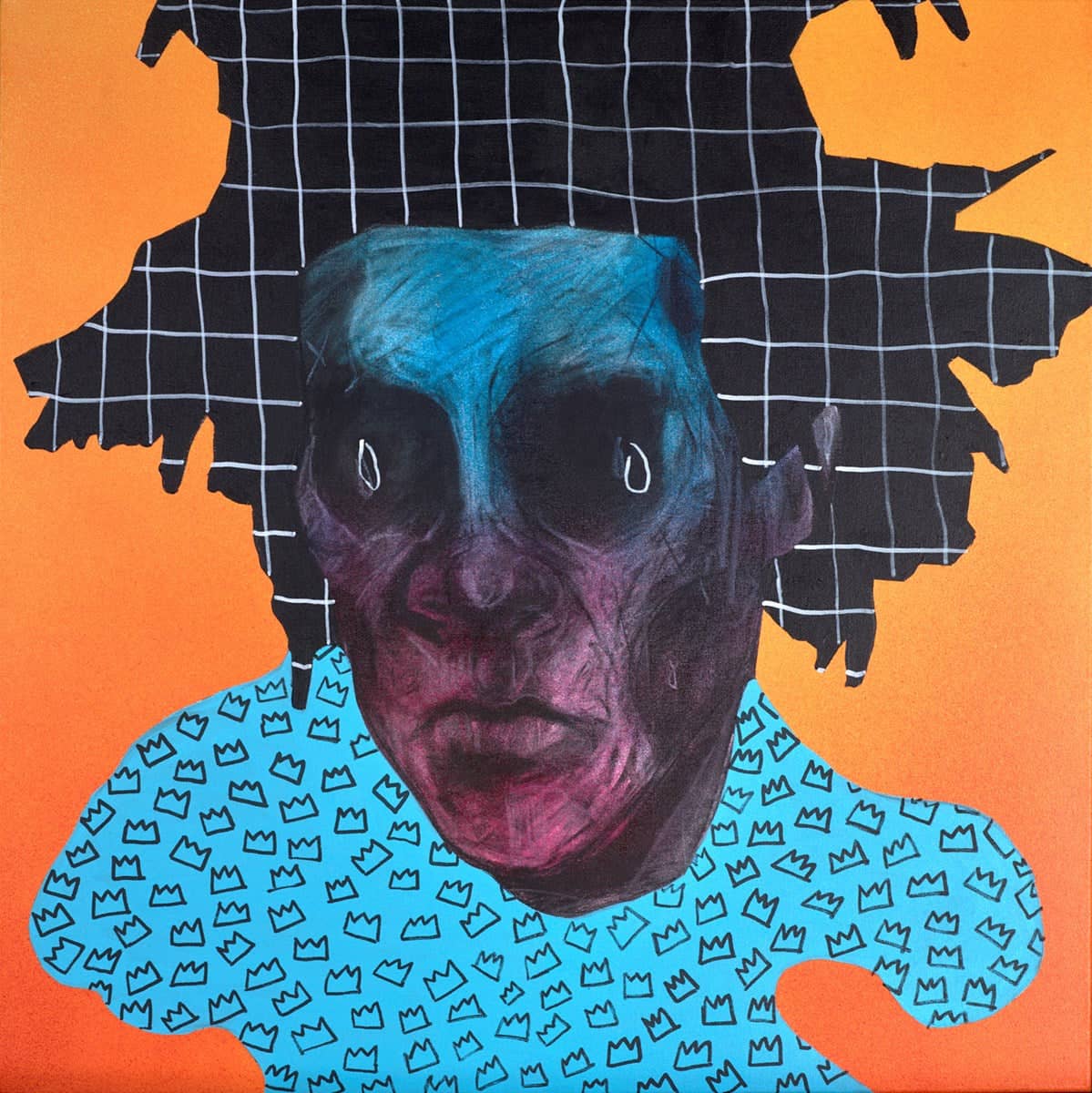 Jean painted on my table