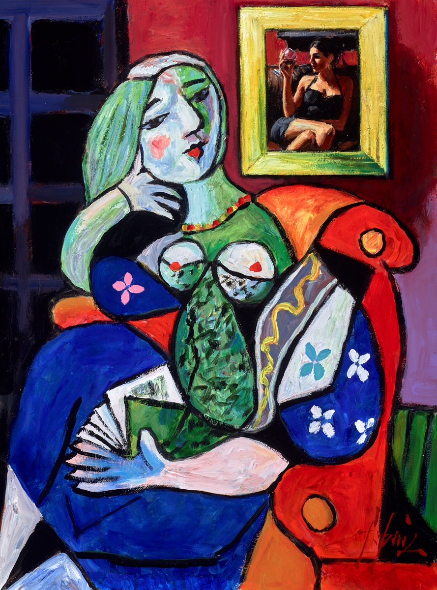 Picasso's Girl Thinking