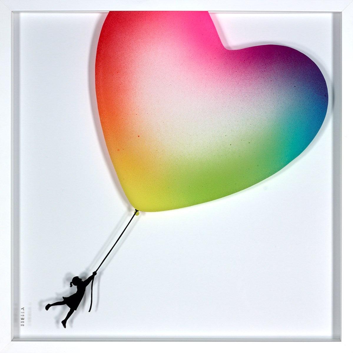 Balloon Heart Rainbow