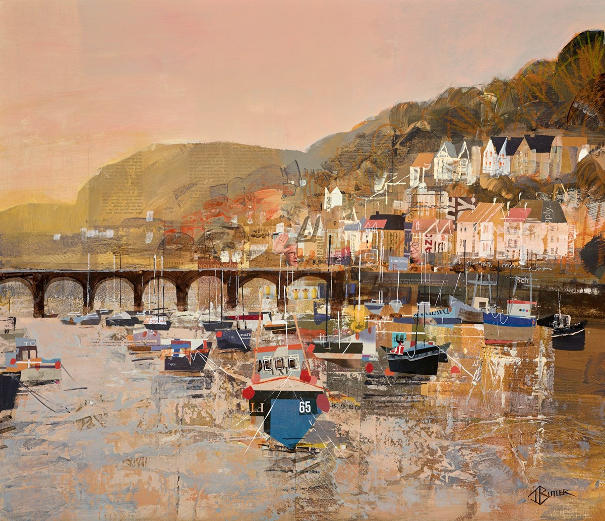 Sunset, East Looe