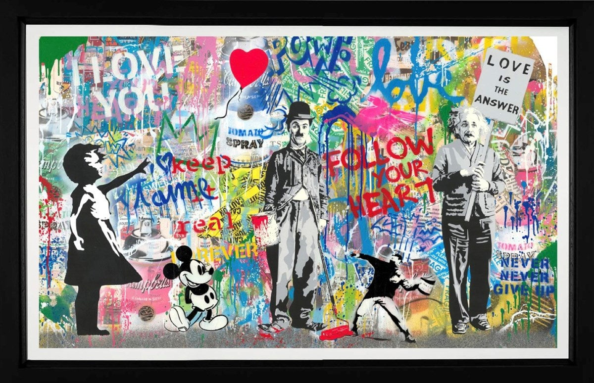 Pop Wall I (Framed)