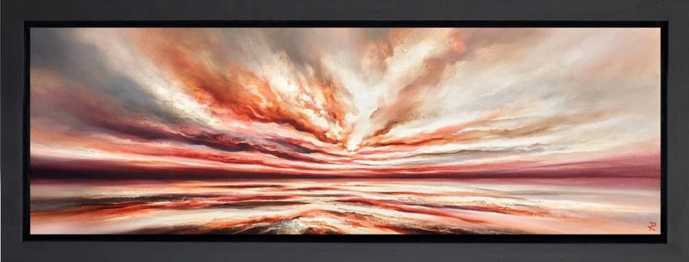 Sunkissed Shores II (Framed)