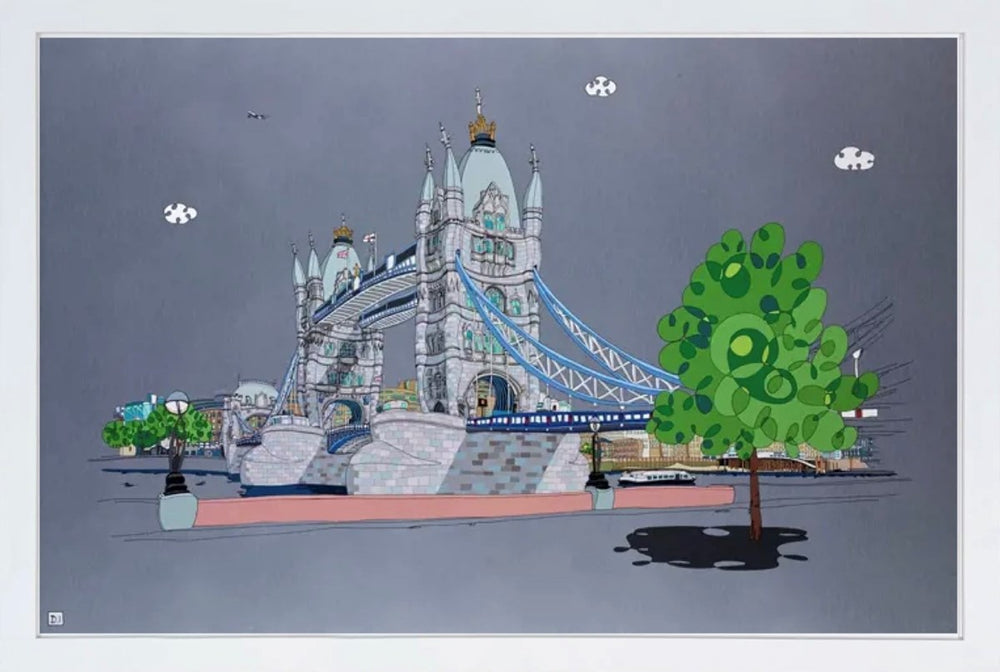 Tower Bridge Floated (Framed)