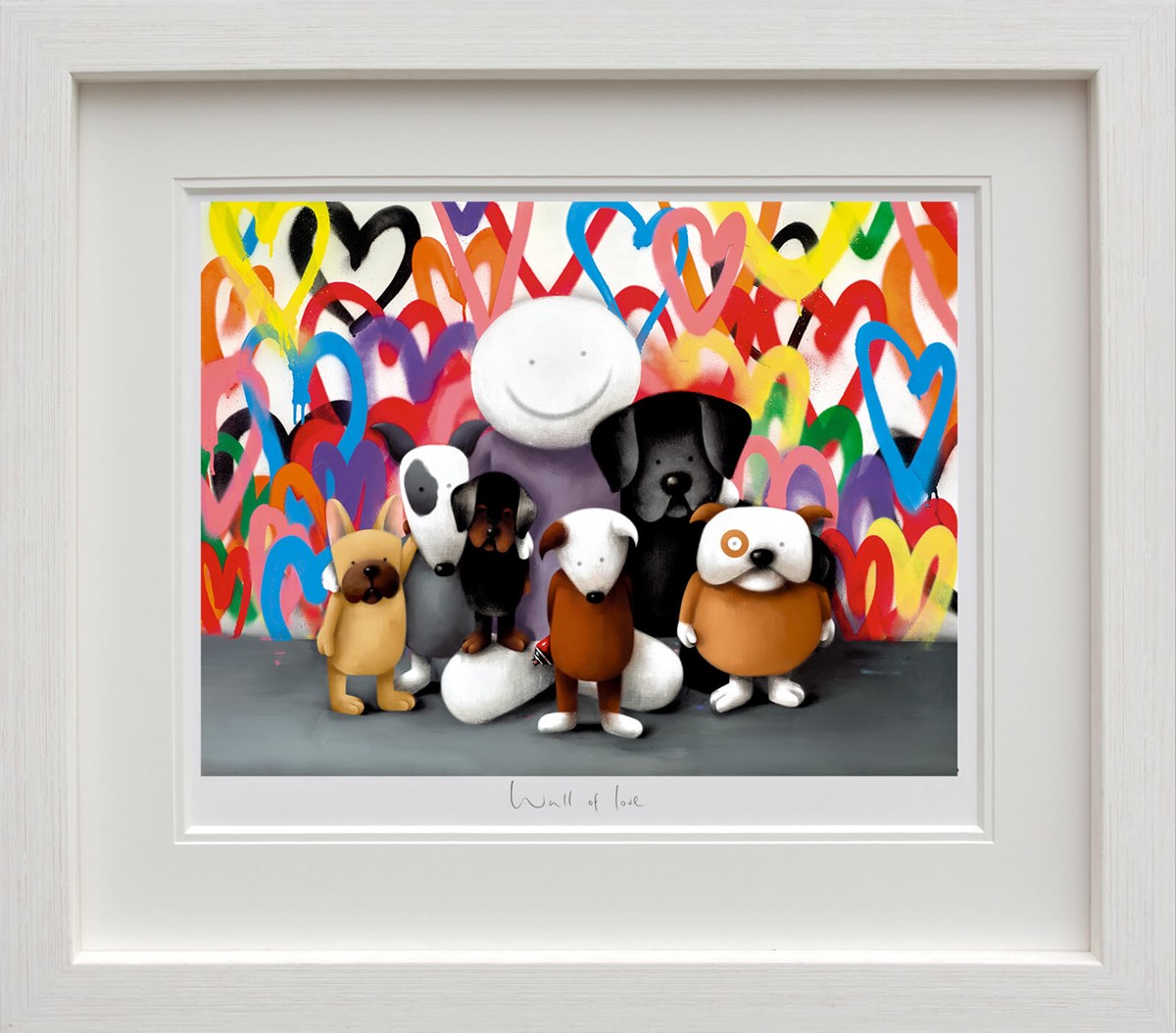 Wall of Love (Framed)