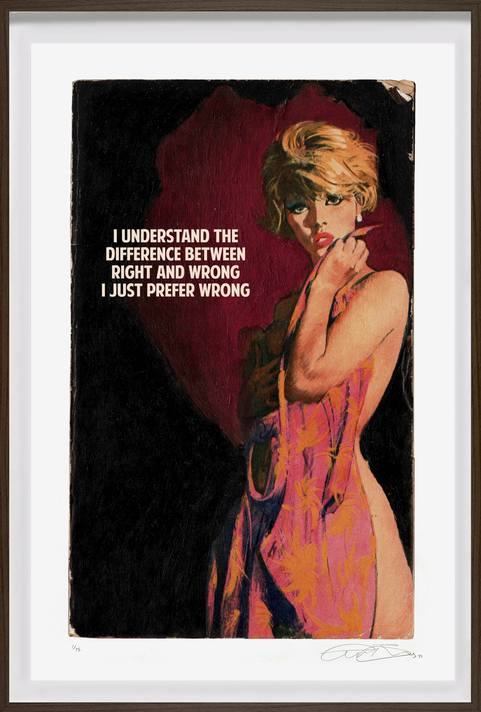 Right and Wrong (Framed)