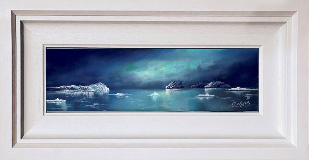 Ice Blue III (Framed)
