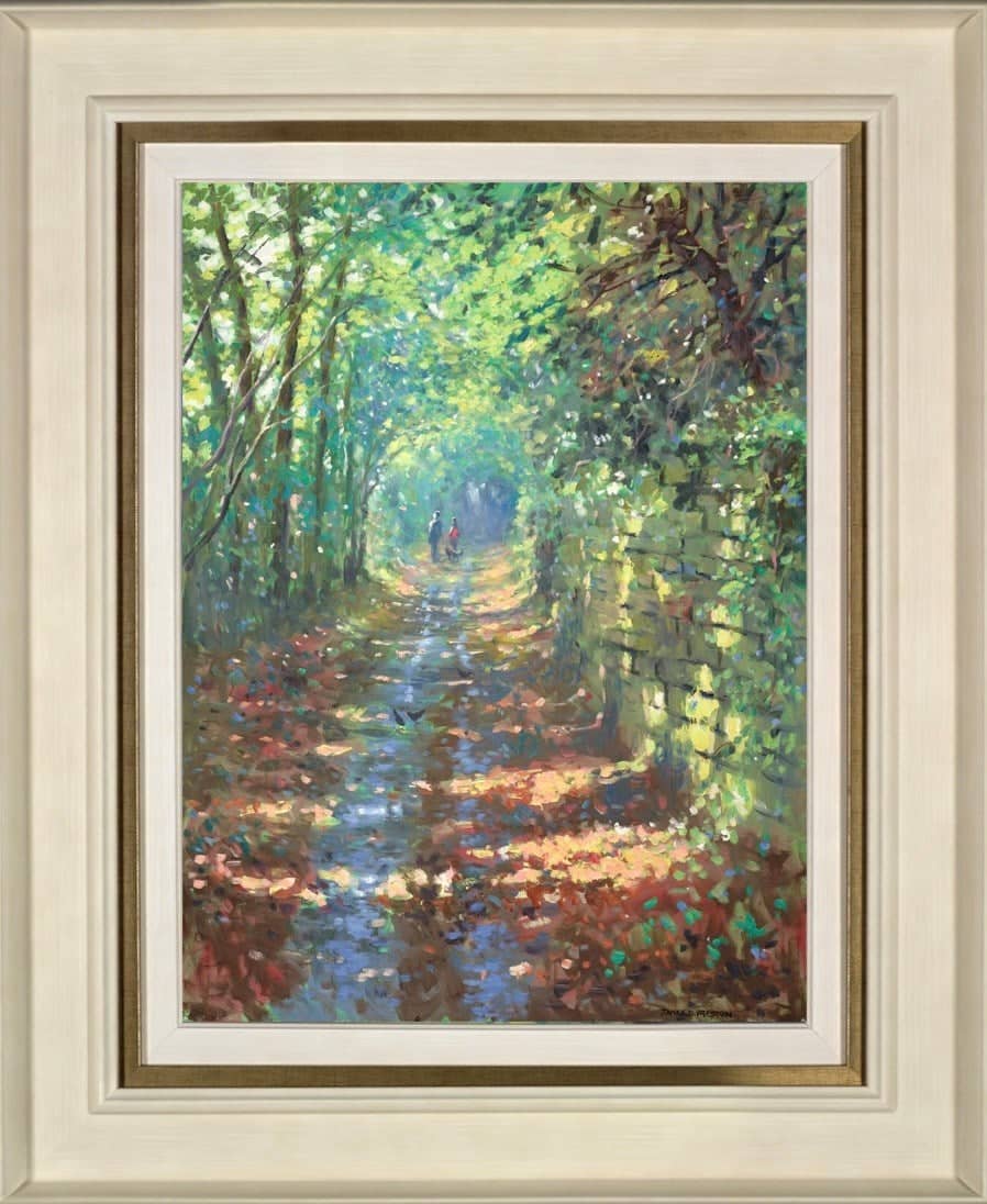 Spring Dark Lane (Framed)