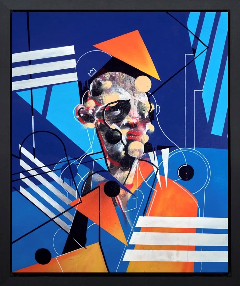 Geometric Nightmare (Framed)