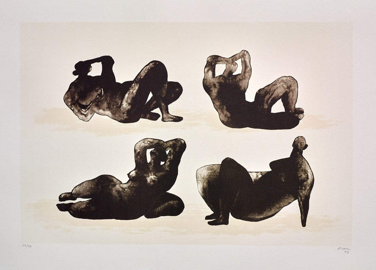 Four Reclining Figures, 1973