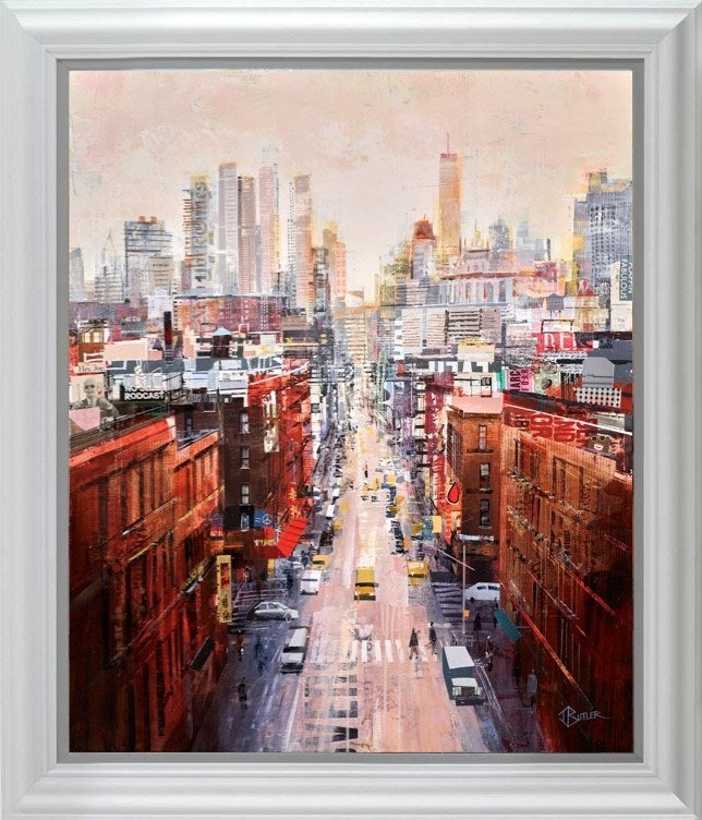 Manhattan Rooftops (Framed)