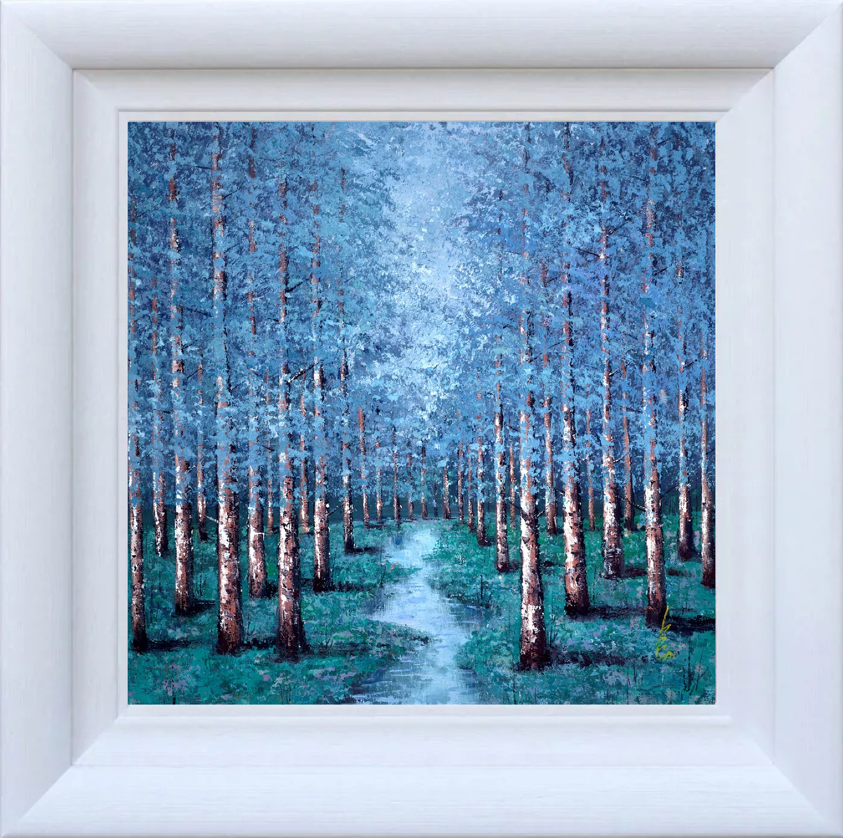 A Forest Stream III (Framed)