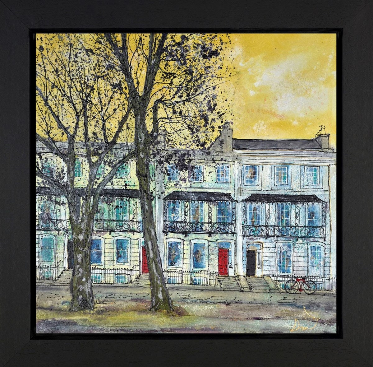 Under a Yellow Sky (Framed)