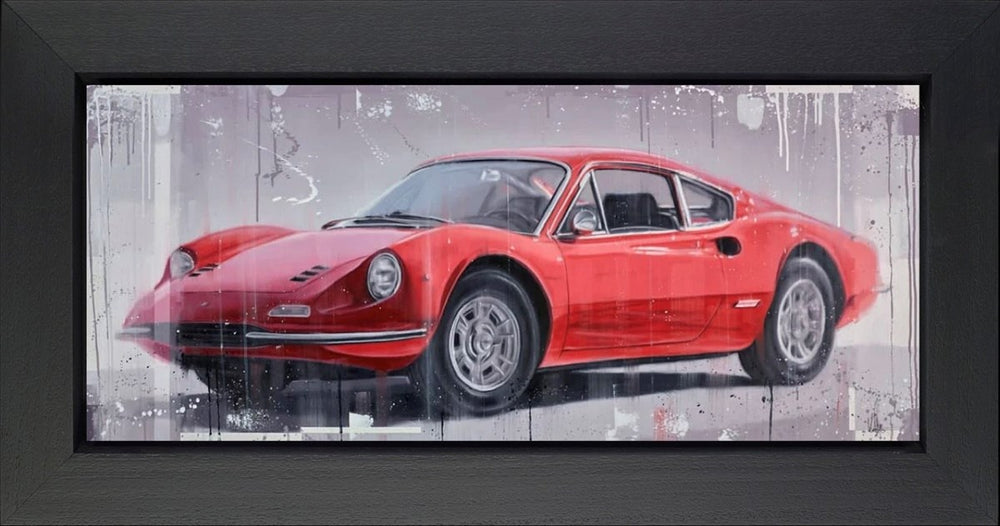 Ferrari Dino (Framed)