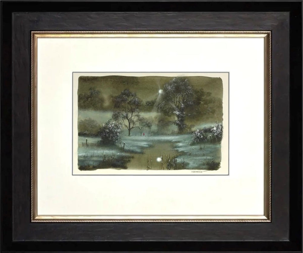 A Walk in the Snow (Framed)