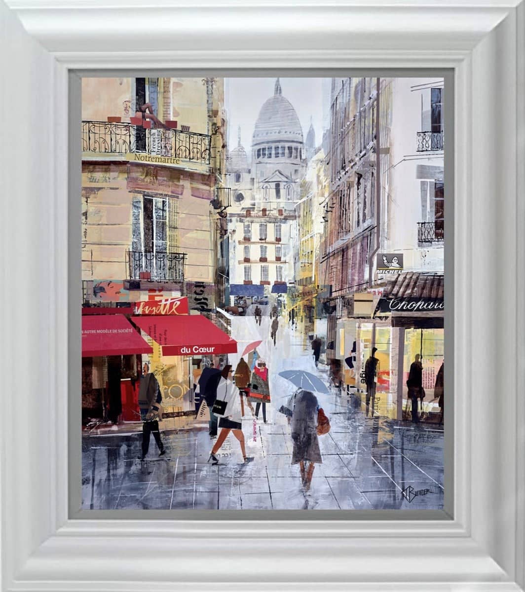 Monmartre Shoppers (Framed)